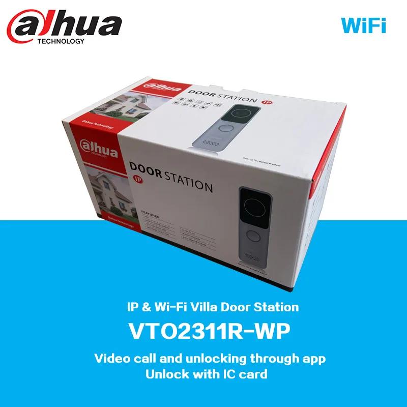 Dahua IP  Wi-Fi  ¦ ̼ VTO2311R-WP,  IC ī  , ȭ ȭ    